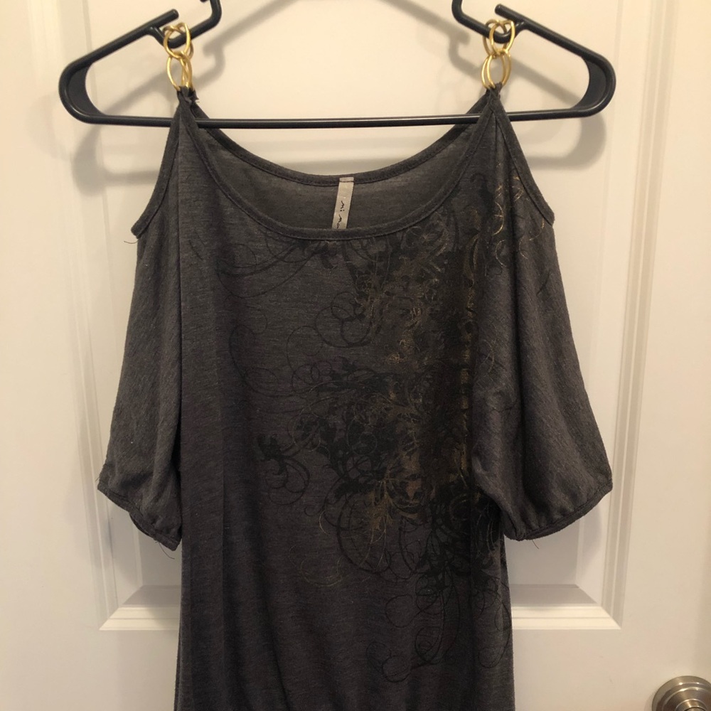 Gray Dress